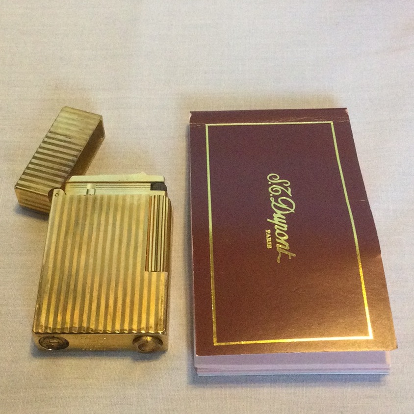Vintage Genuine ST Dupont Lighter  8a8ur65